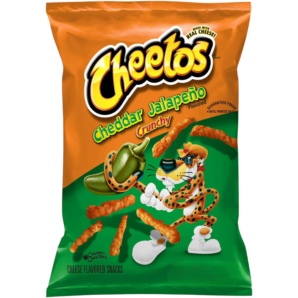 Cheetos Crunchy Jalapeno Cheddar Big Bag - 8oz (226.8g)