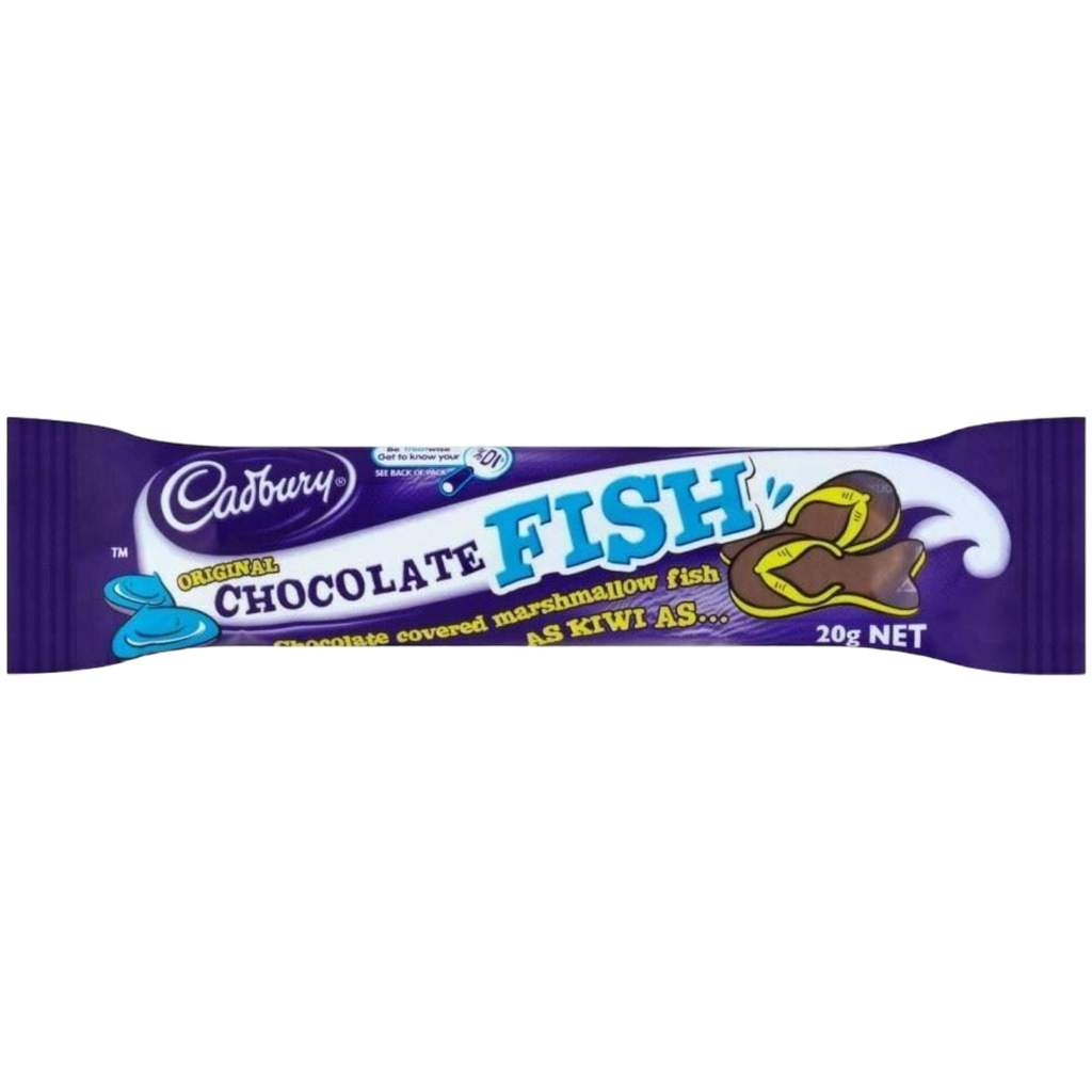 Cadbury Chocolate Fish (New Zealand) - 0.71oz (20g)