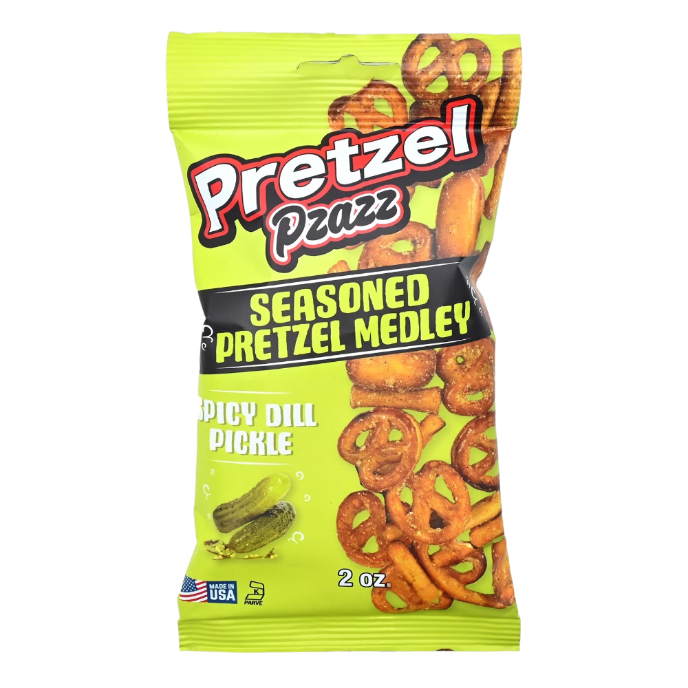 Pretzel Pzazz Spicy Dill Pickle 2oz (57g)