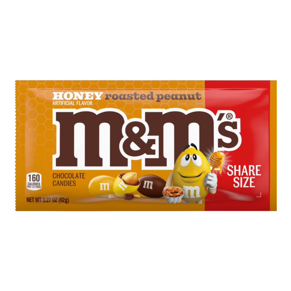 M&M's Honey Roasted Peanut Share Size - 3.25oz (92g)