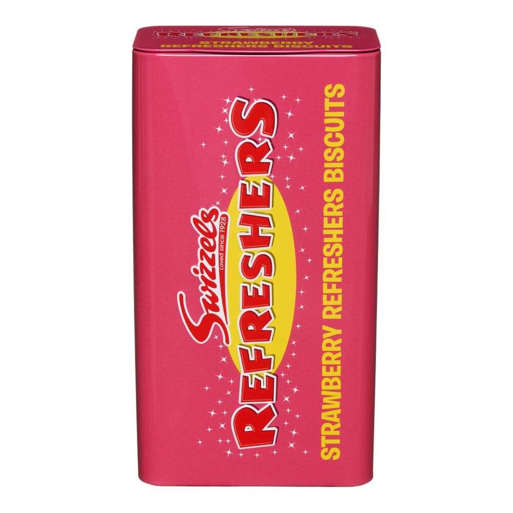 Swizzels Strawberry Refreshers Biscuit Gift Tin 130g