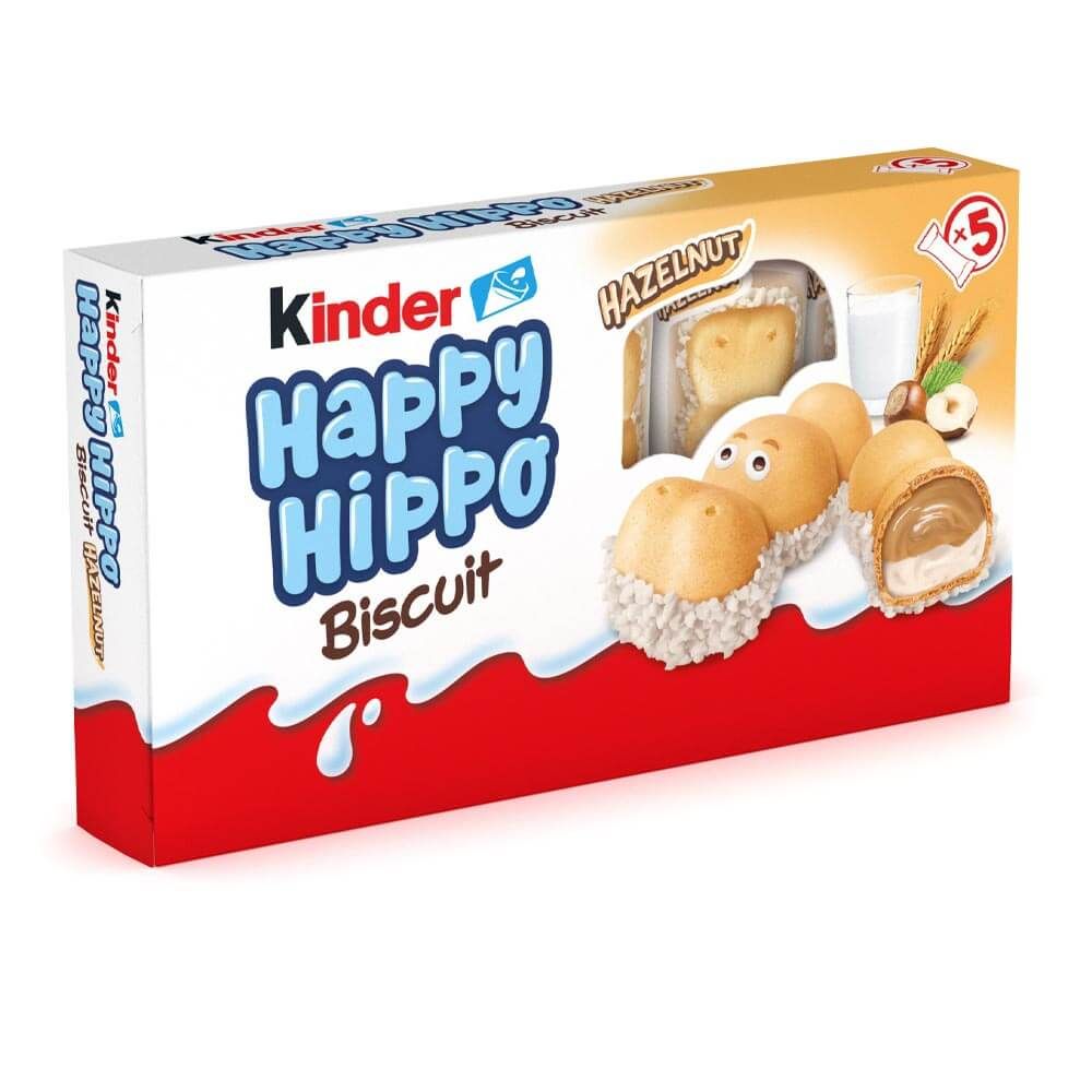 Kinder Happy Hippo Hazelnut 5 Pack