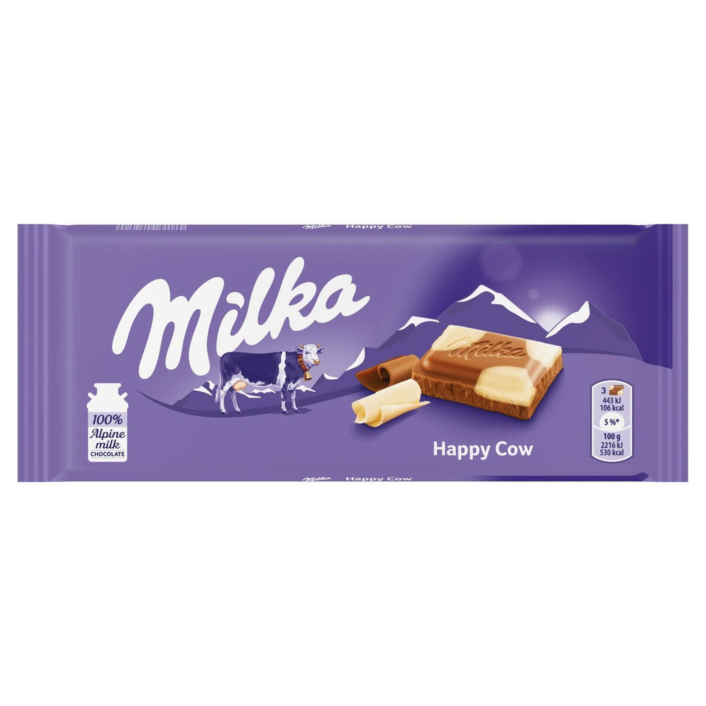 Milka Happy Cow Chocolate Bar - 3.5oz (100g)