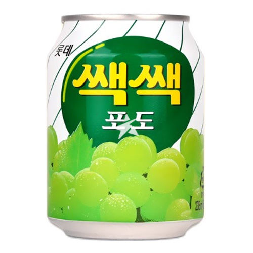 Lotte Sac Sac Grape Juice 238ml Poppin Candy