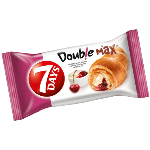 Chipita 7DAYS Double Vanilla Cherry Croissant - 80g | Poppin Candy