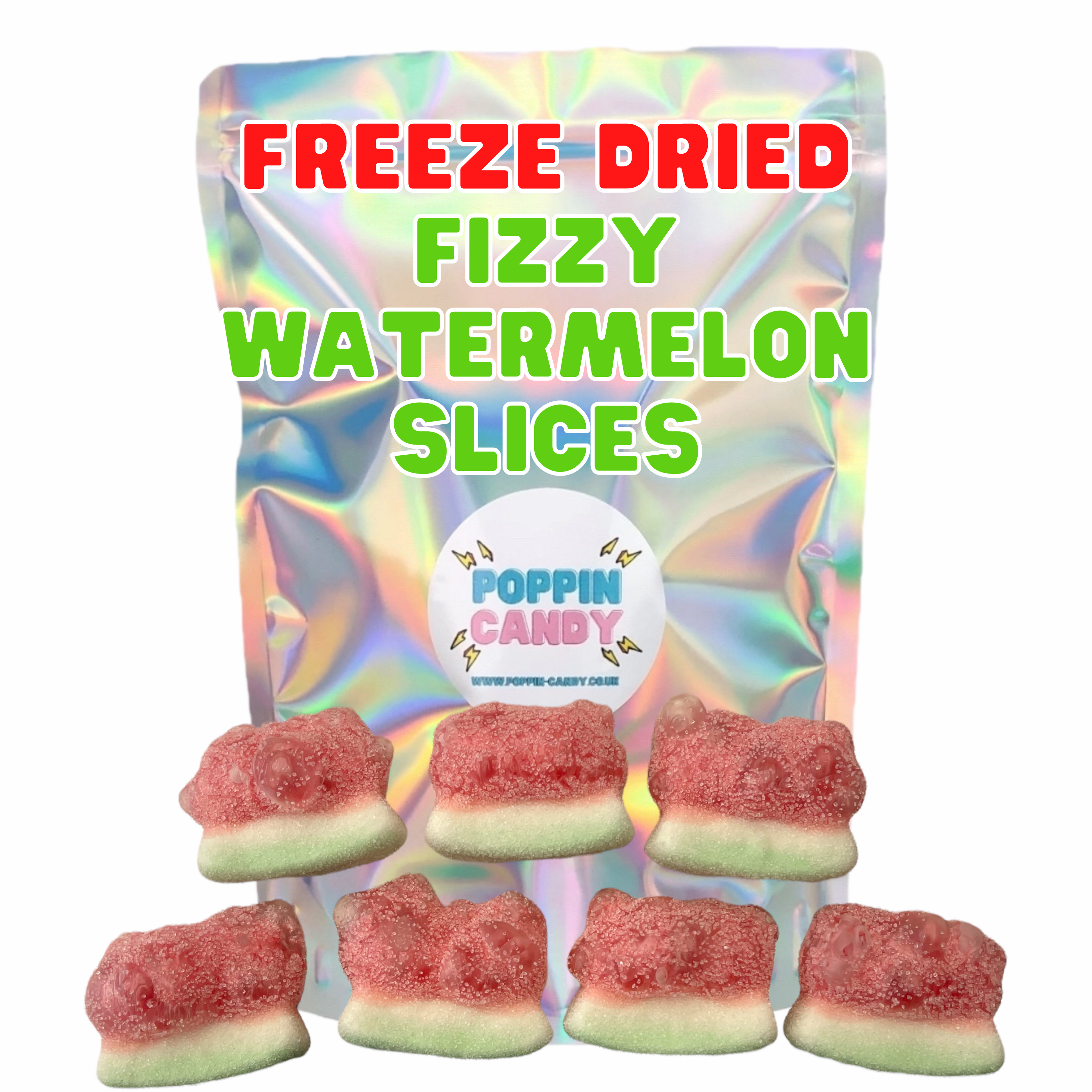 Freeze Dried Fizzy Watermelon Slices