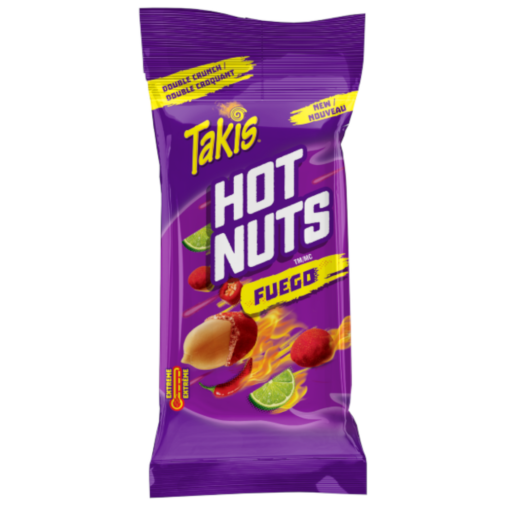 *NEW* Takis Hot Nuts Fuego (Canada) - 3.17oz (90g)