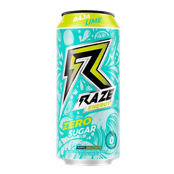 Raze Energy Baja Lime - 479ml