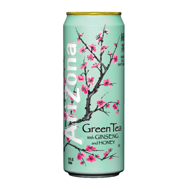 AriZona Green Tea with Ginseng and Honey - 22fl.oz (650ml
