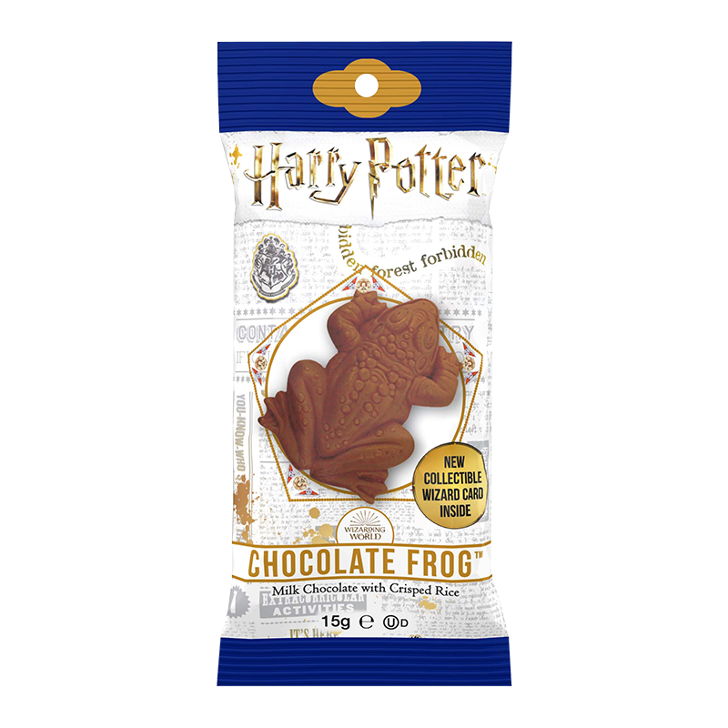 Harry Potter Chocolate Frog with Collectable Wizard Card - 0.55oz (15g)