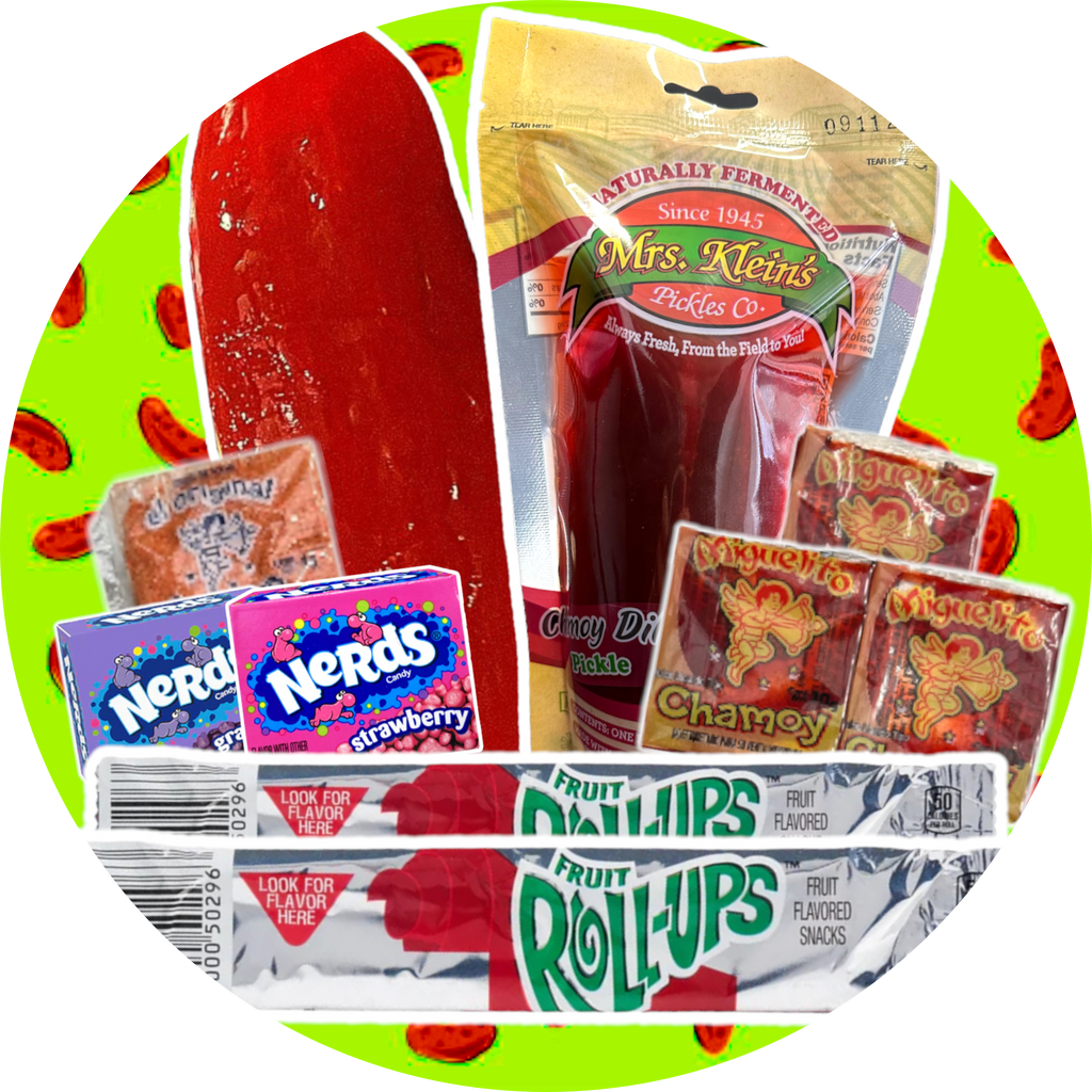 Red Mexican Chamoy Pickle Kit