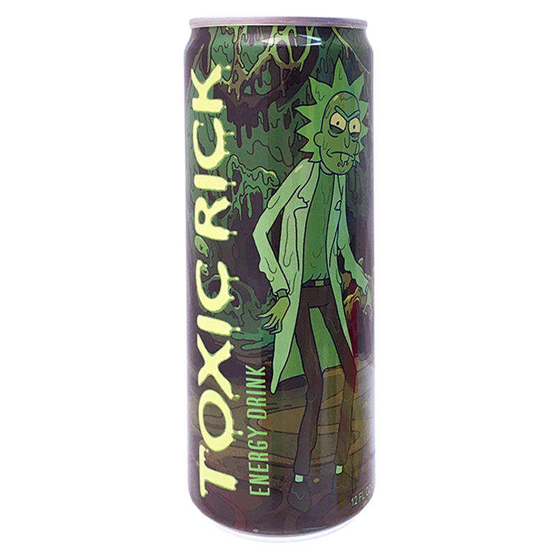 Rick & Morty Toxic Rick Energy Drink - 12fl.oz (355ml)