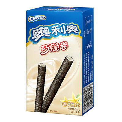 Oreo Vanilla Cream Filled Wafer Rolls - 1.9oz (54g)