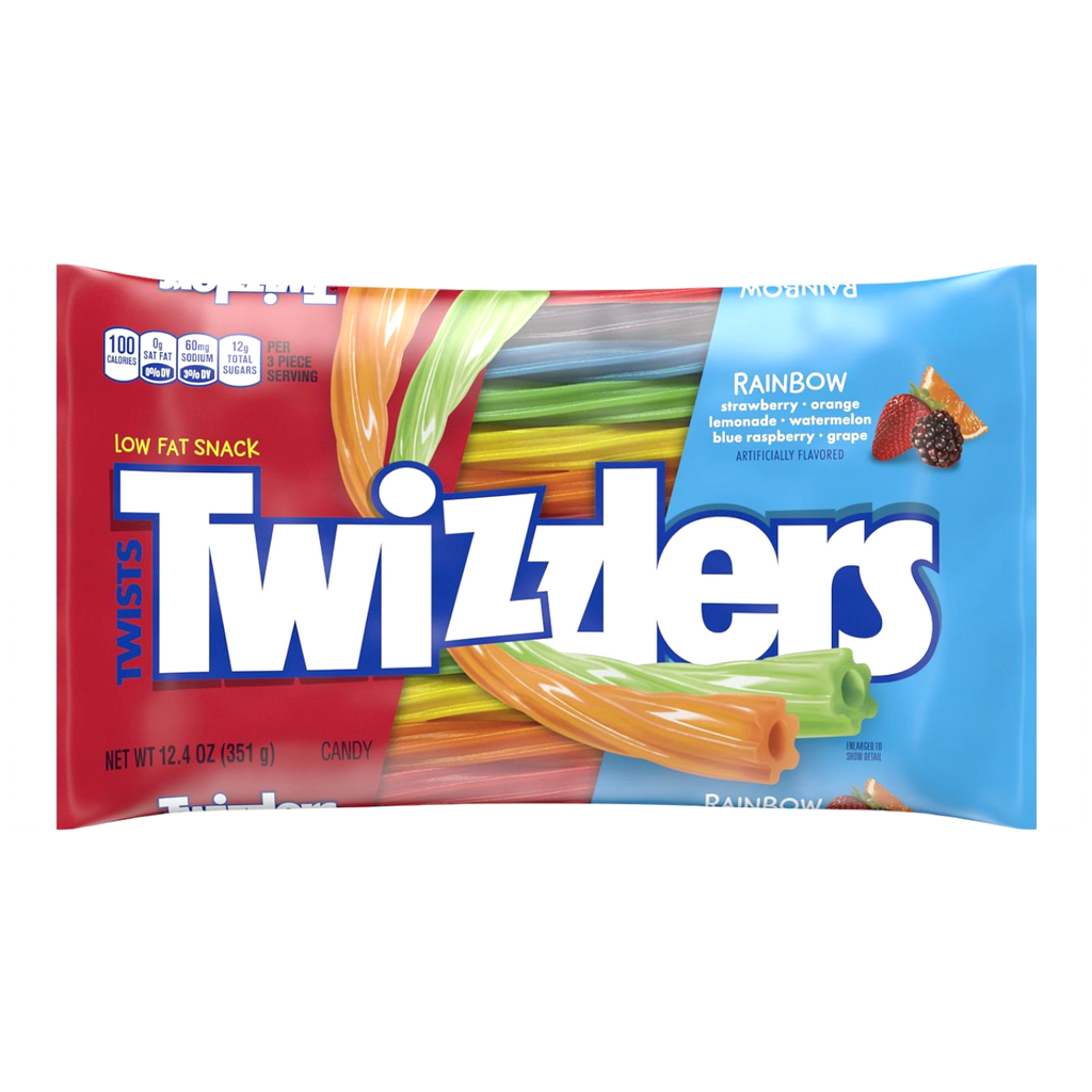 Twizzlers Rainbow Twists Big Bag - 12.4oz (346g)