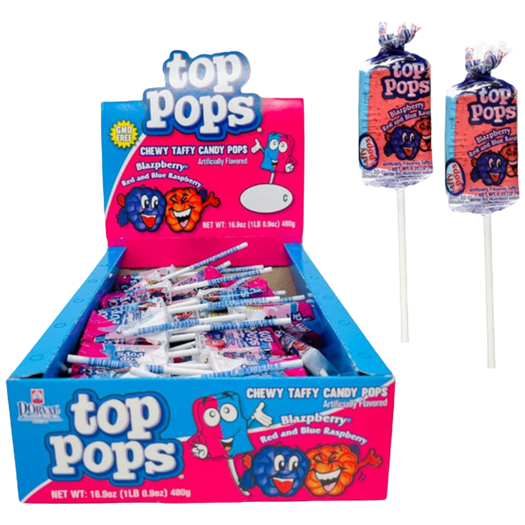 Top Pops Blazpberry - 0.24oz (7g)
