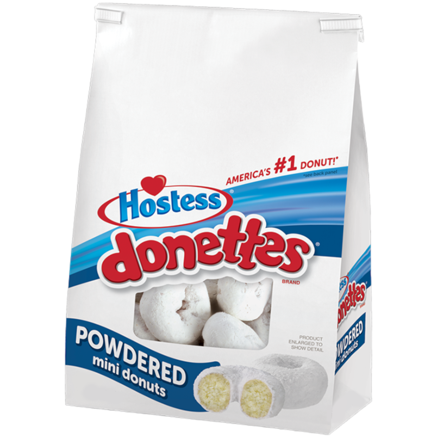 Hostess Powdered Sugar Donettes - 10.5oz (298g)