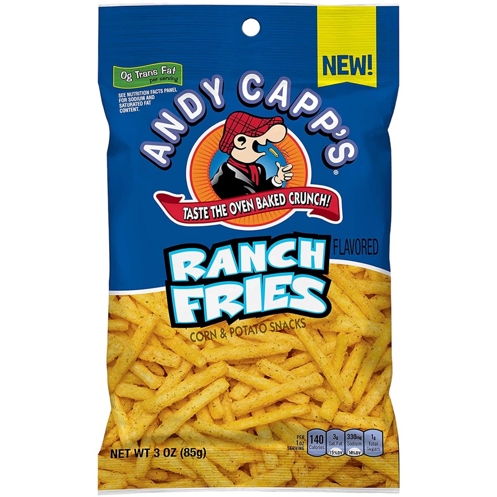 Andy Capp Ranch Fries - 3oz (85g)