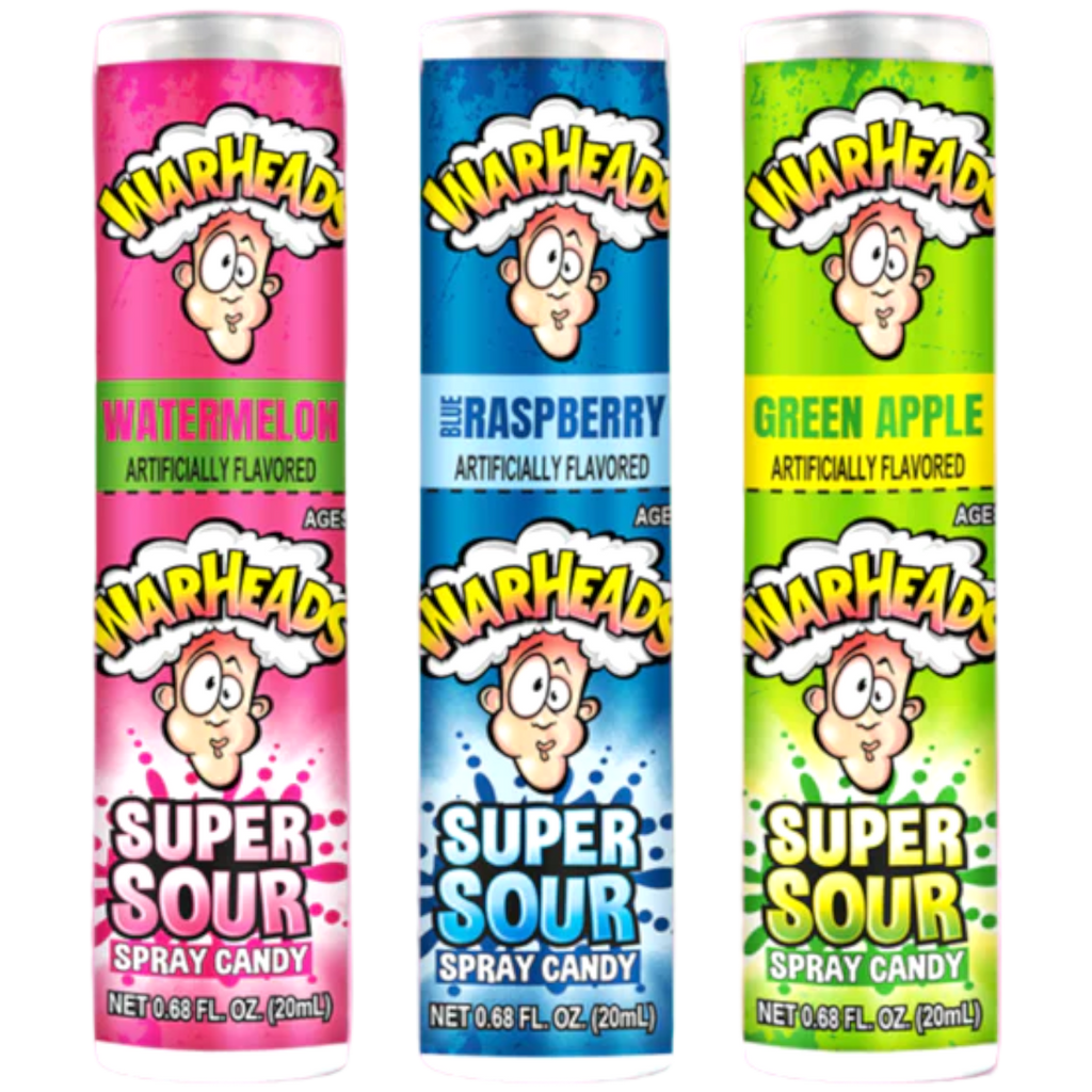 Warheads Super Sour Candy Spray - 0.68fl.oz (20ml)