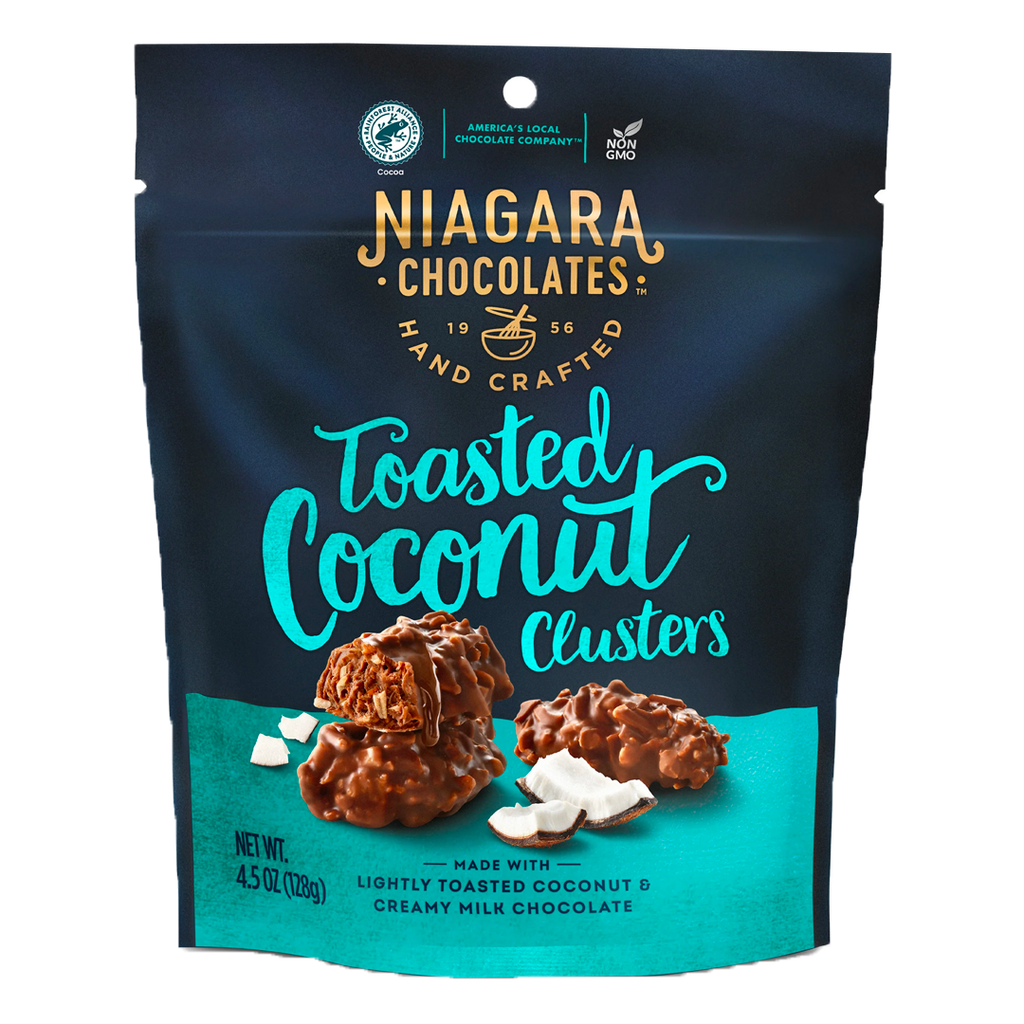 Niagara Milk Chocolate Toasted Coconut Clusters - 4.5oz (127.5g)