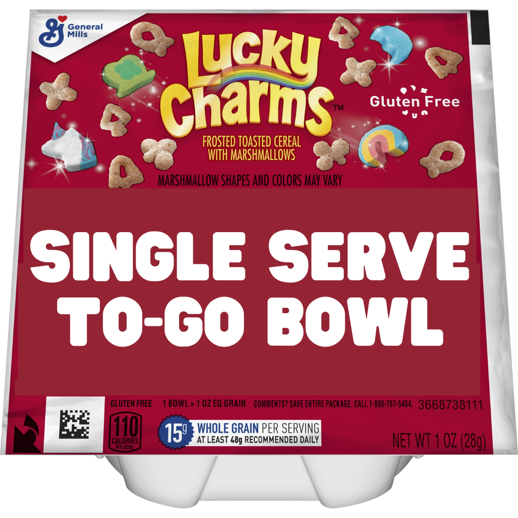 Lucky Charms Single Serve To-Go Cereal Bowl - 1oz (28g)