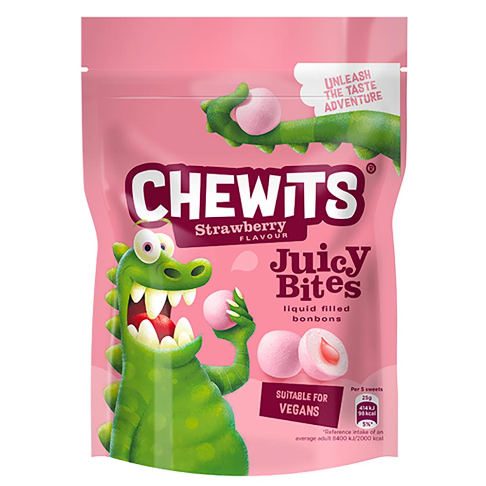 Chewits Strawberry Juicy Bites - 4.05oz (115g)