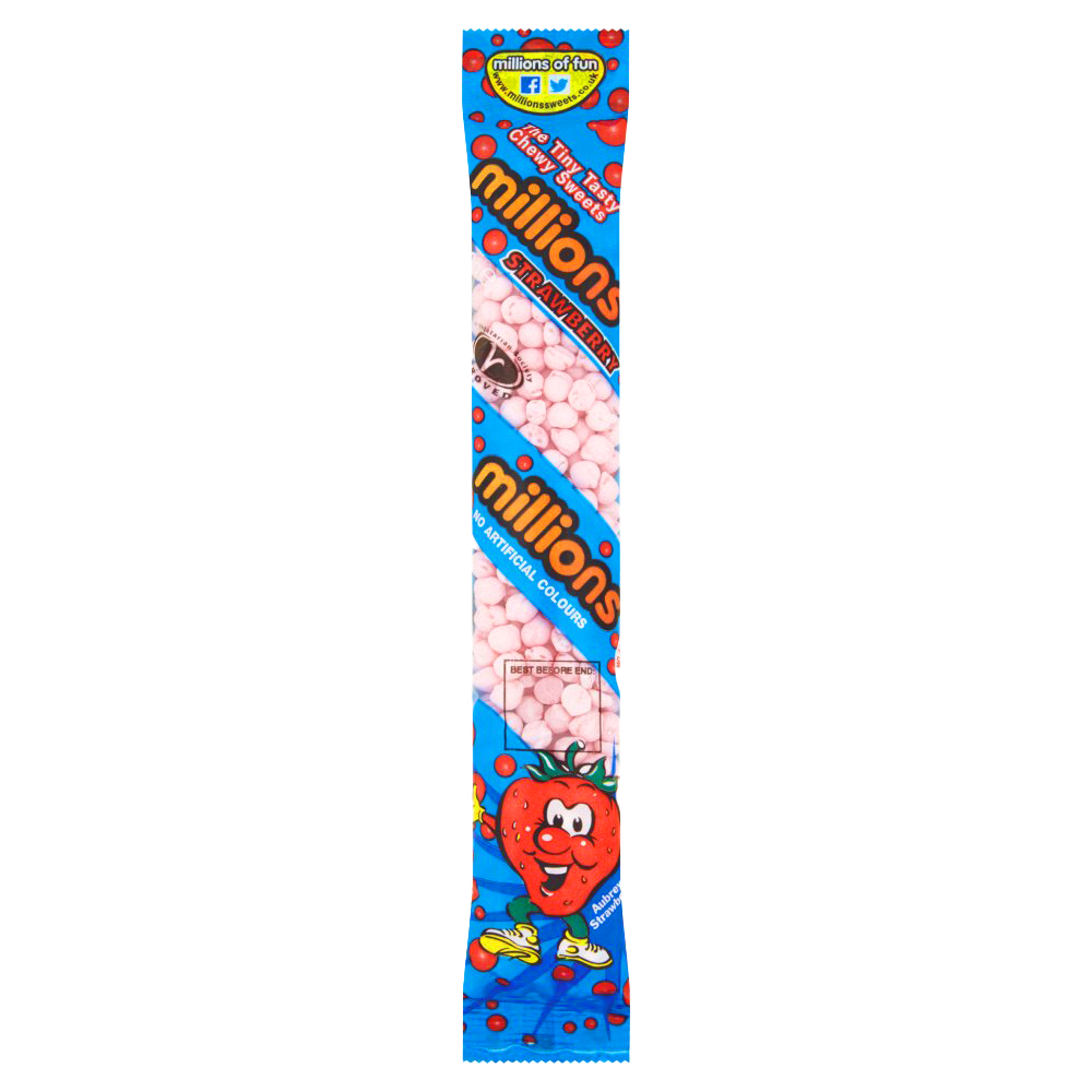 Millions Strawberry Tube - 1.94oz (55g)