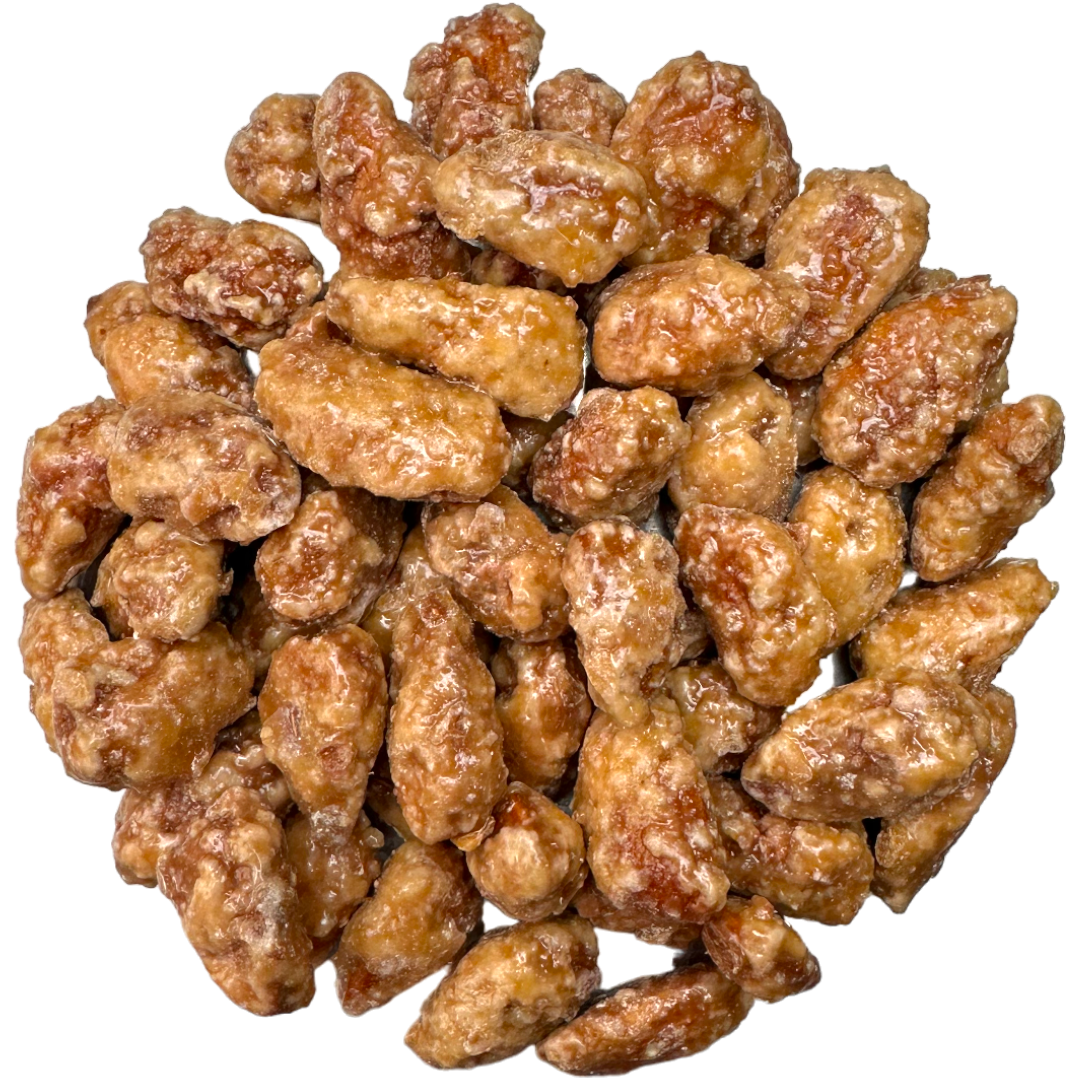 Salted Caramel Flavoured Premium Handmade Caramelised Roasted Almonds - 2.82oz (80g)