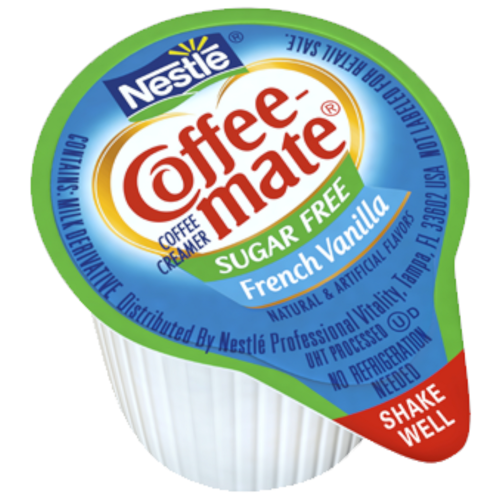 Coffee-Mate Sugar Free French Vanilla Liquid Creamer Singles - 0.375fl.oz (11ml)