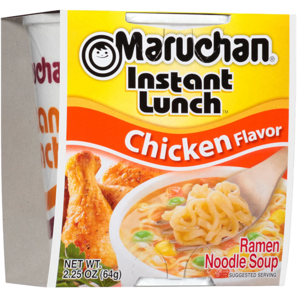 Maruchan Chicken Flavour Instant Lunch Ramen Noodles - 2.25oz (64g)