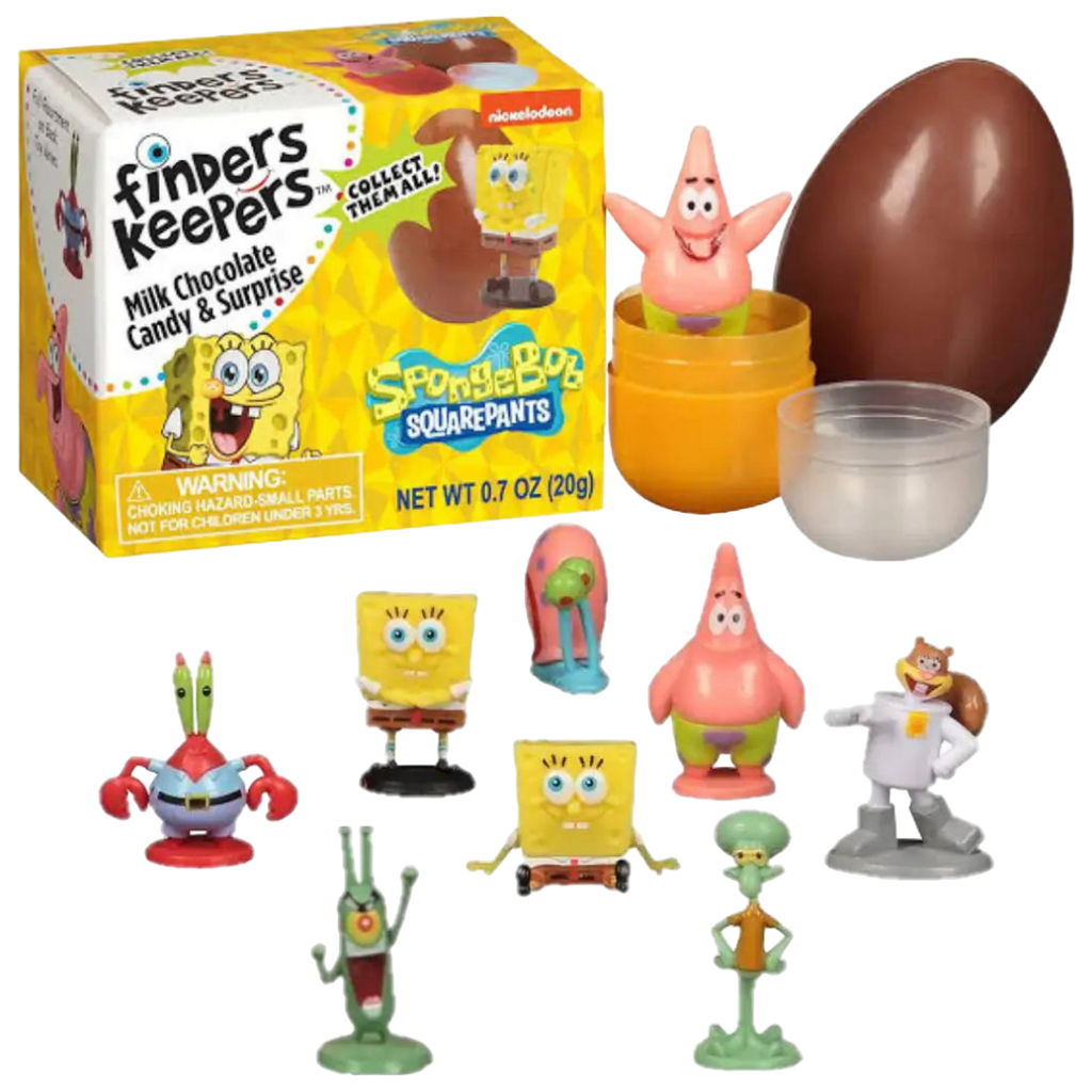 Finders Keepers SpongeBob Squarepants Milk Chocolate & Surprise - 0.7oz (20g)
