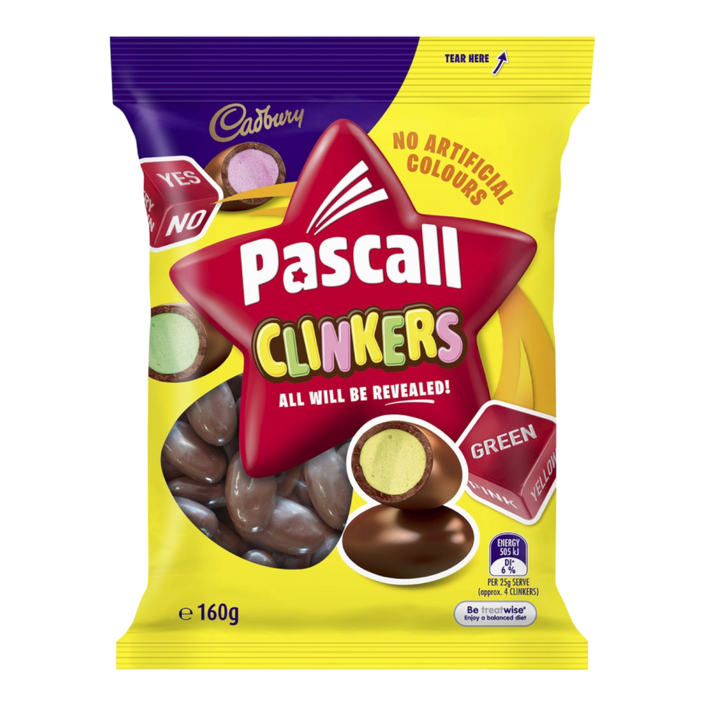 Cadbury Pascall Clinkers (New Zealand) - 5.6oz (160g)