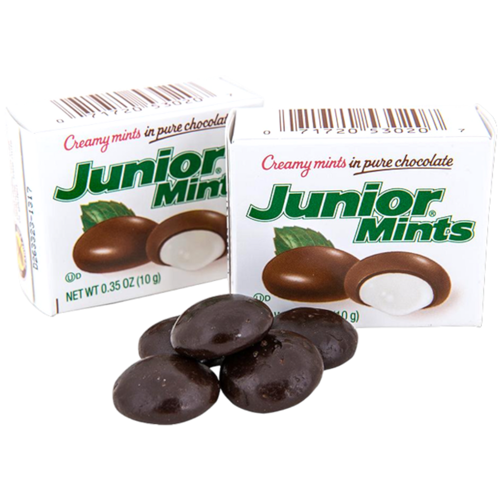 Junior Mints Mini Snack Box - 0.35oz (10g) | Poppin Candy