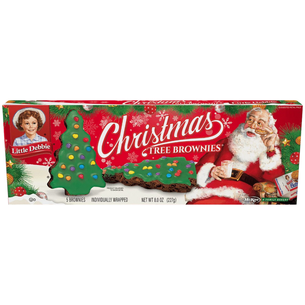 Little Debbie Christmas Tree Brownies (Christmas Limited Edition)