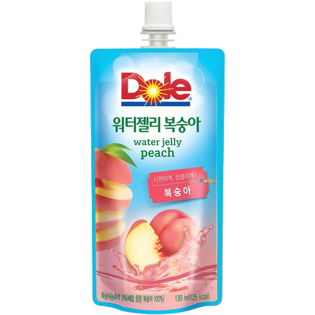 Dole Water Jelly Peach Drink - 4.3fl.oz (130ml) | Poppin Candy