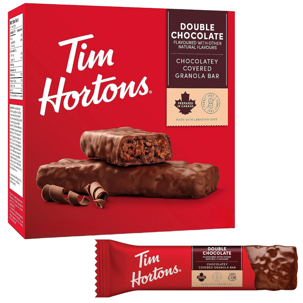 Tim Hortons Double Chocolate Chewy Granola Bar SINGLE (Canada) - 1.12oz (32g)