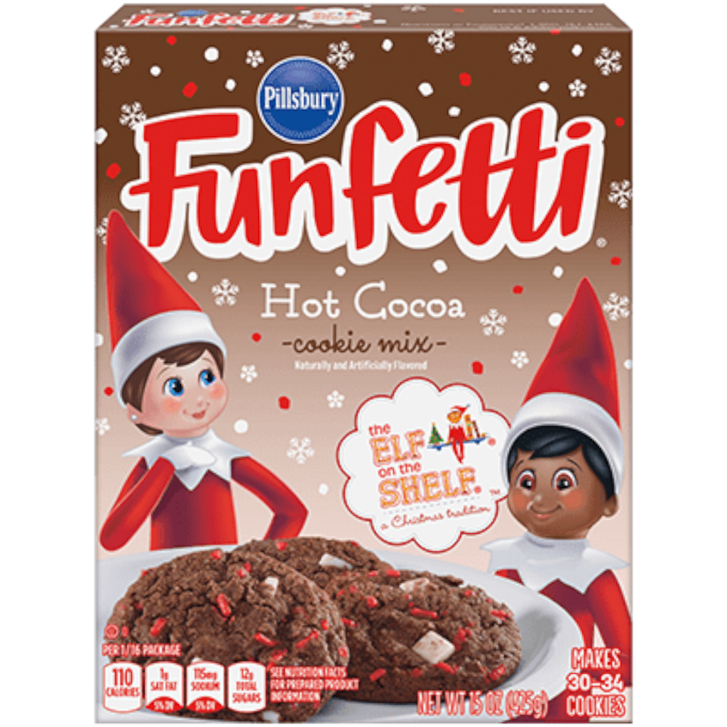 Funfetti The Elf on the Shelf Hot Cocoa Cookie Mix - 15oz (425g)
