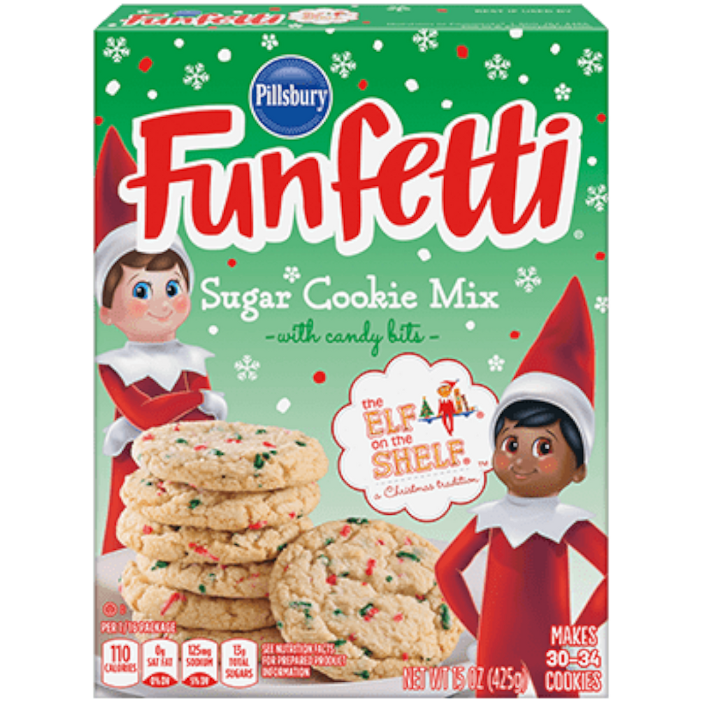 Funfetti The Elf on the Shelf Sugar Cookie Mix - 15oz (425g)