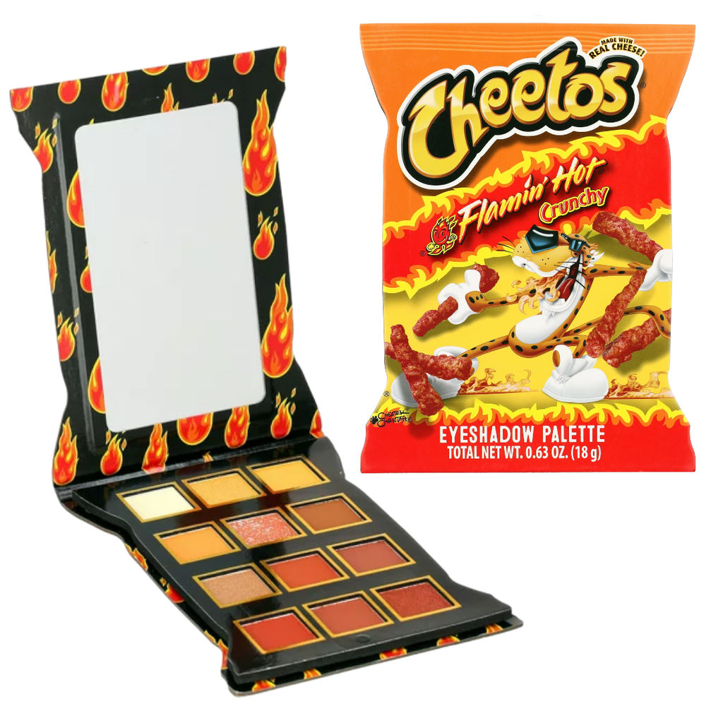 Cheetos Flamin' Hot Eyeshadow Palette - 0.63oz (18g)