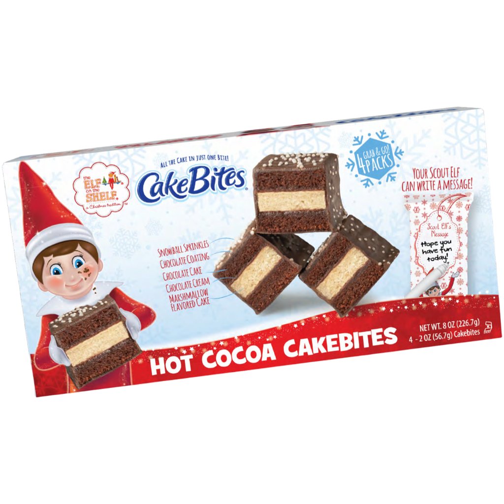The Elf on the Shelf Hot Cocoa Cakebites (Christmas Limited Edition) - 8oz (226.7g)