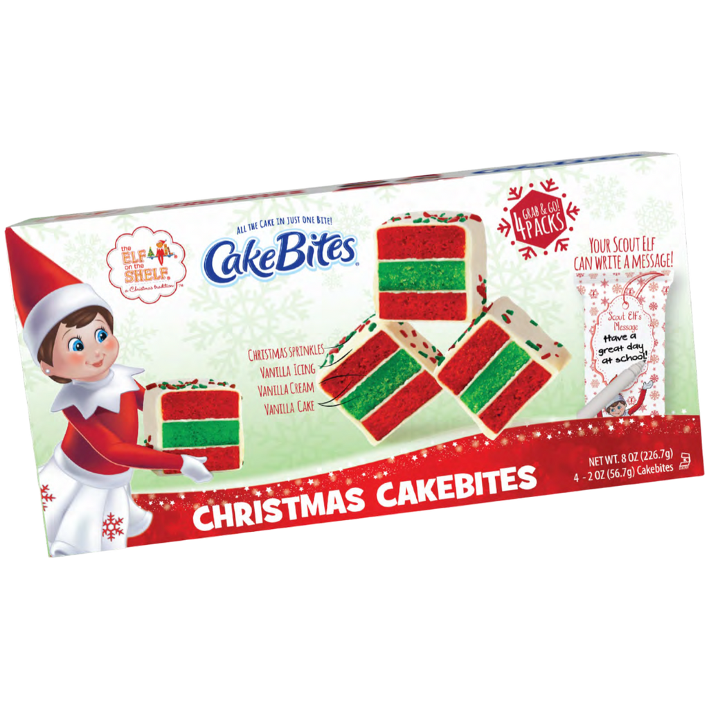 The Elf on the Shelf Christmas Cakebites (Christmas Limited Edition) - 8oz (226.7g)