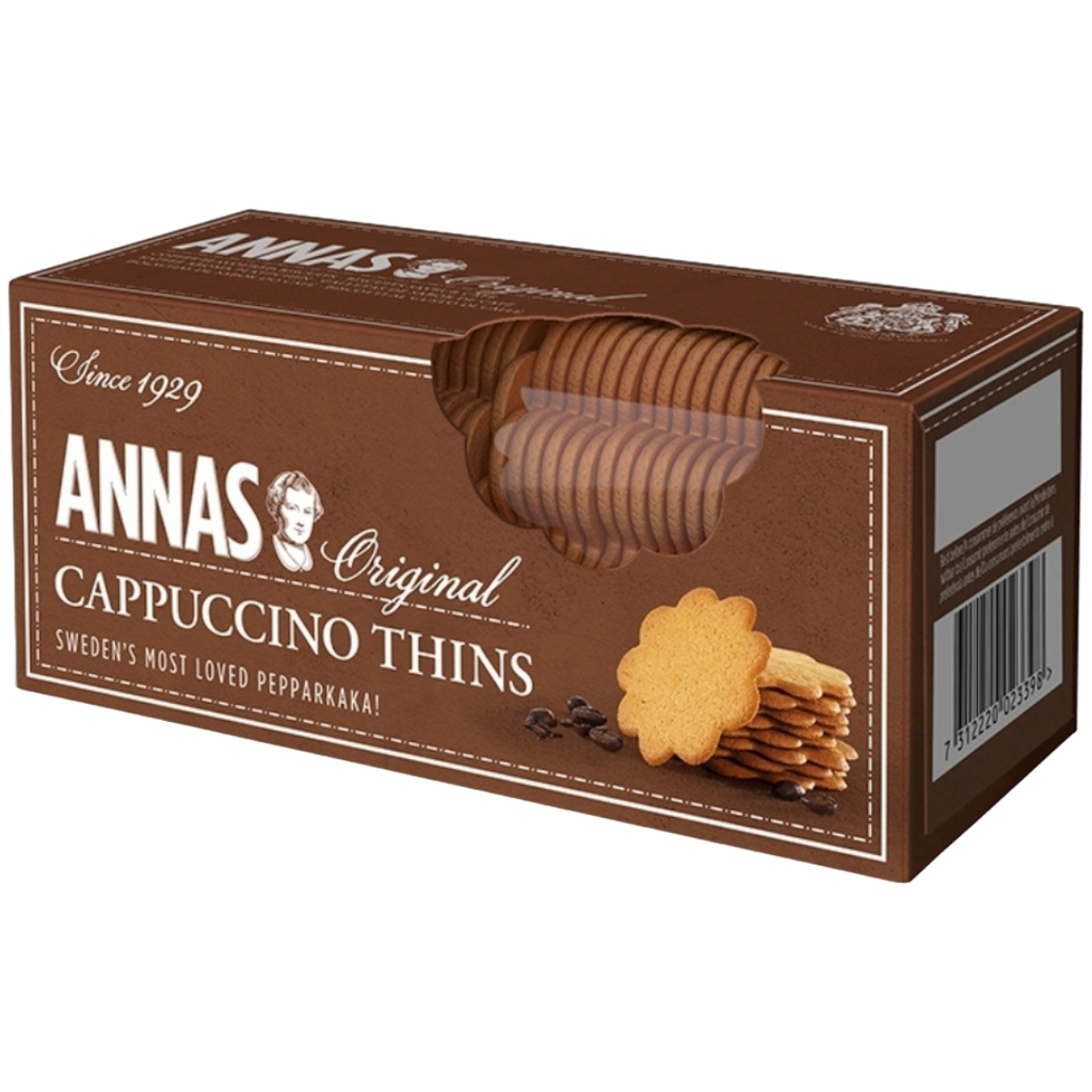 Annas Pepparkakor Cappuccino Thins (Sweden) - 5.2oz (150g)