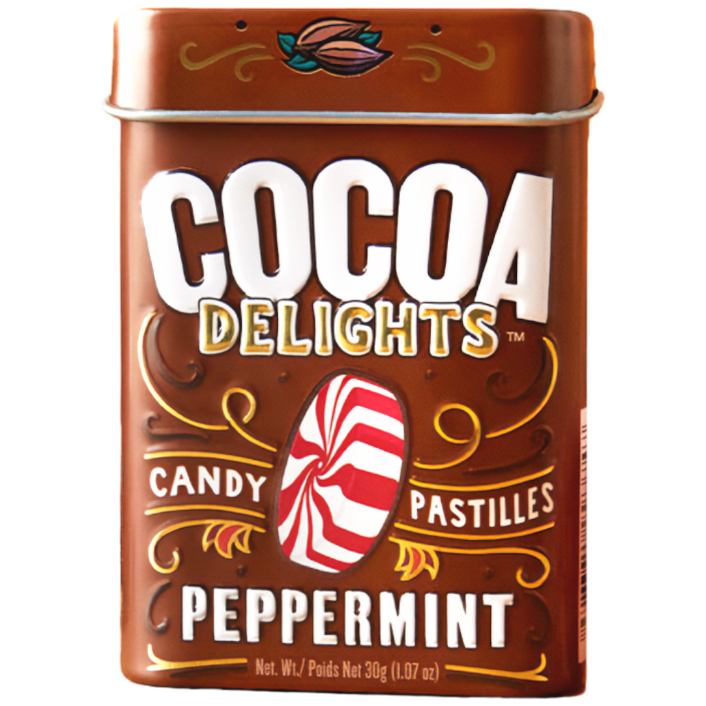 Cocoa Delights Peppermint (Canada) - 1.07oz (30g)