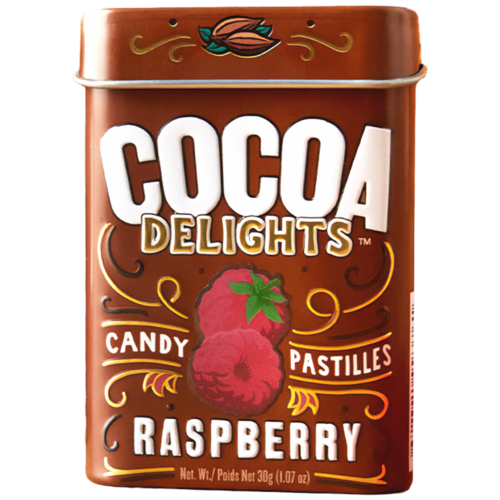Cocoa Delights Raspberry (Canada) - 1.07oz (30g) | Poppin Candy