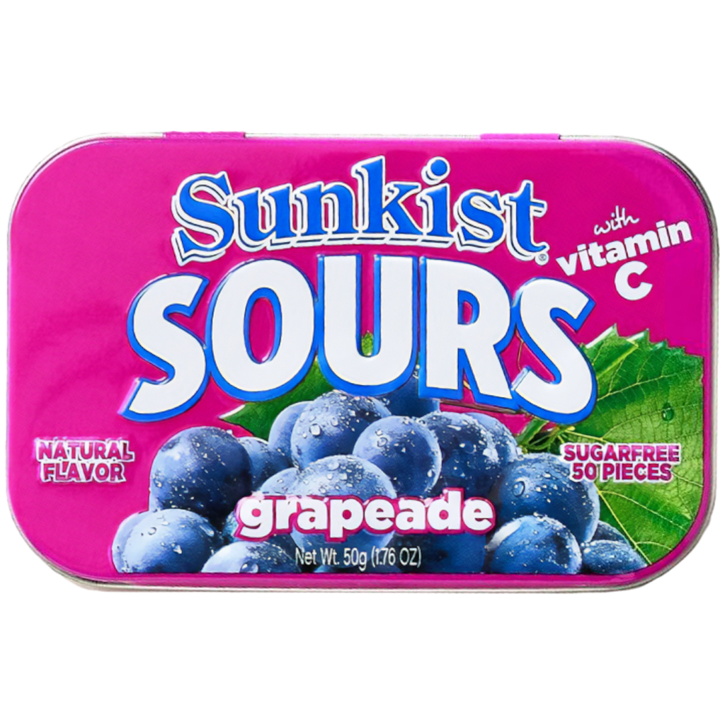 Sunkist Sours Grapeade (Canada) - 1.76oz (50g)