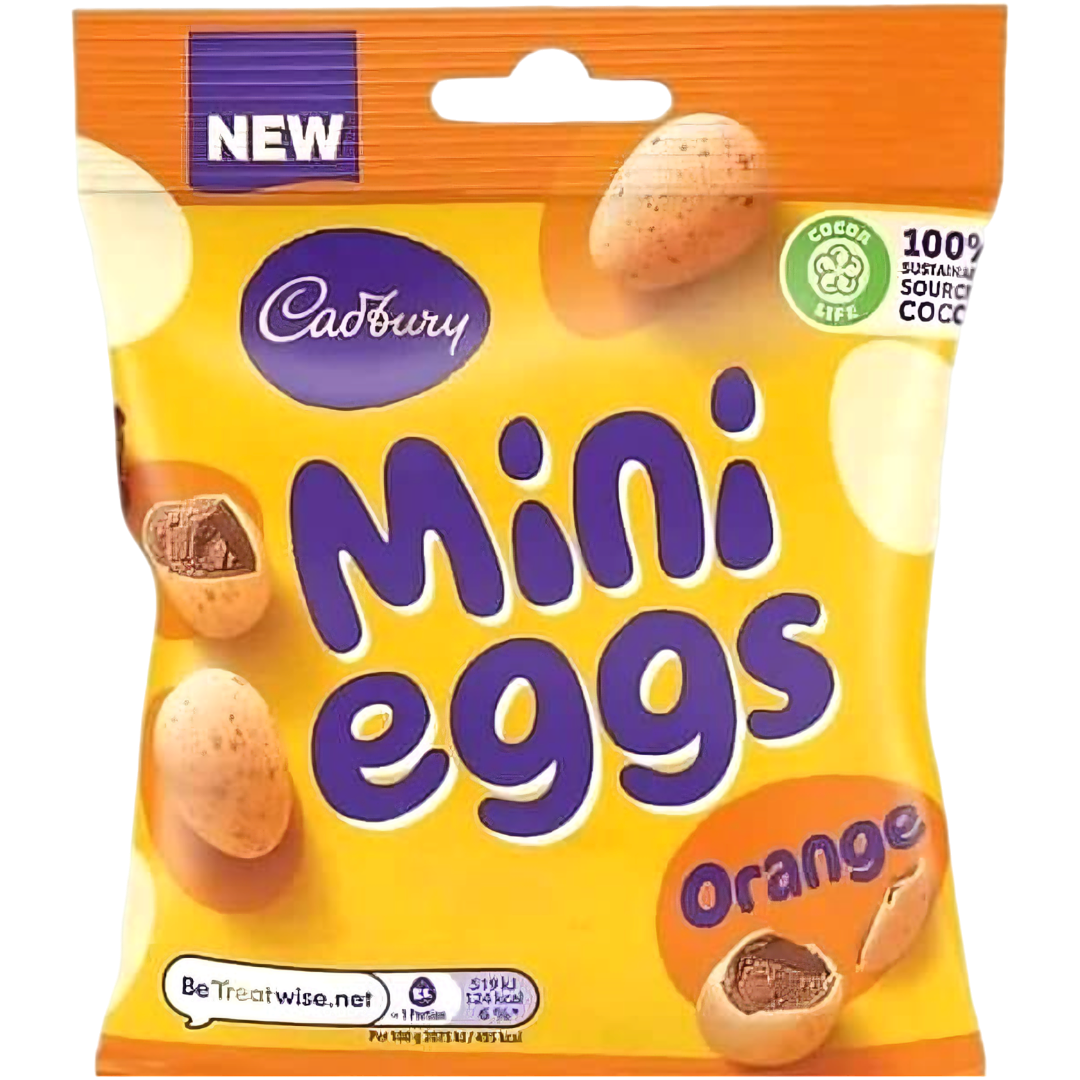 Cadbury Orange Mini Eggs Bag - 2.82oz (80g)