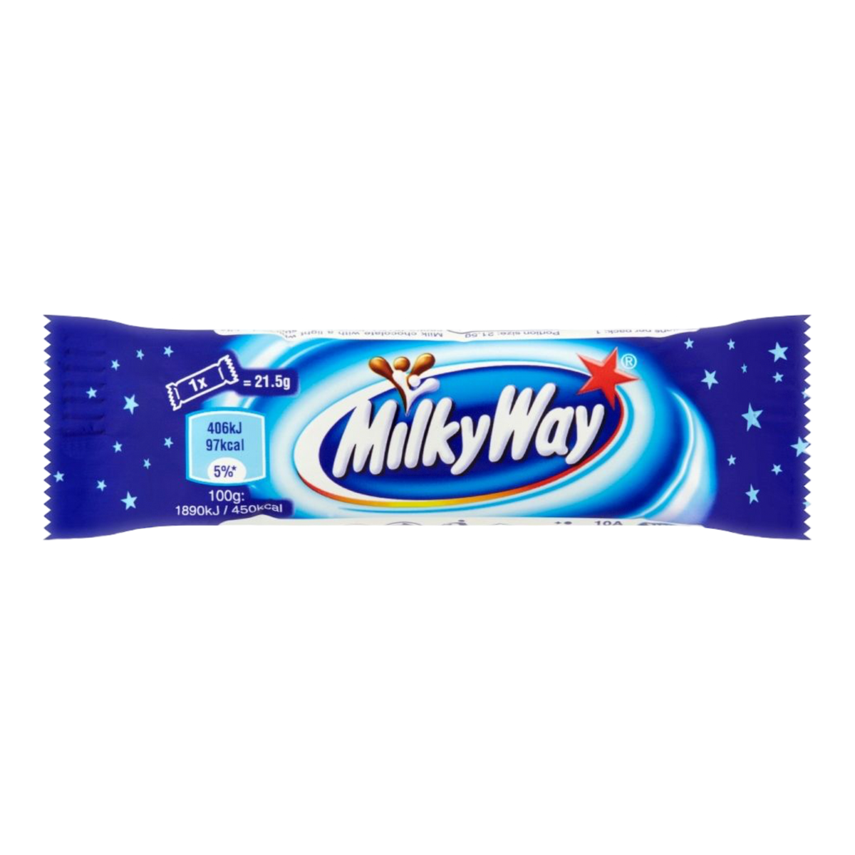 Milky Way Nougat & Milk Chocolate Bar - 0.75oz (21.5g) | Poppin Candy