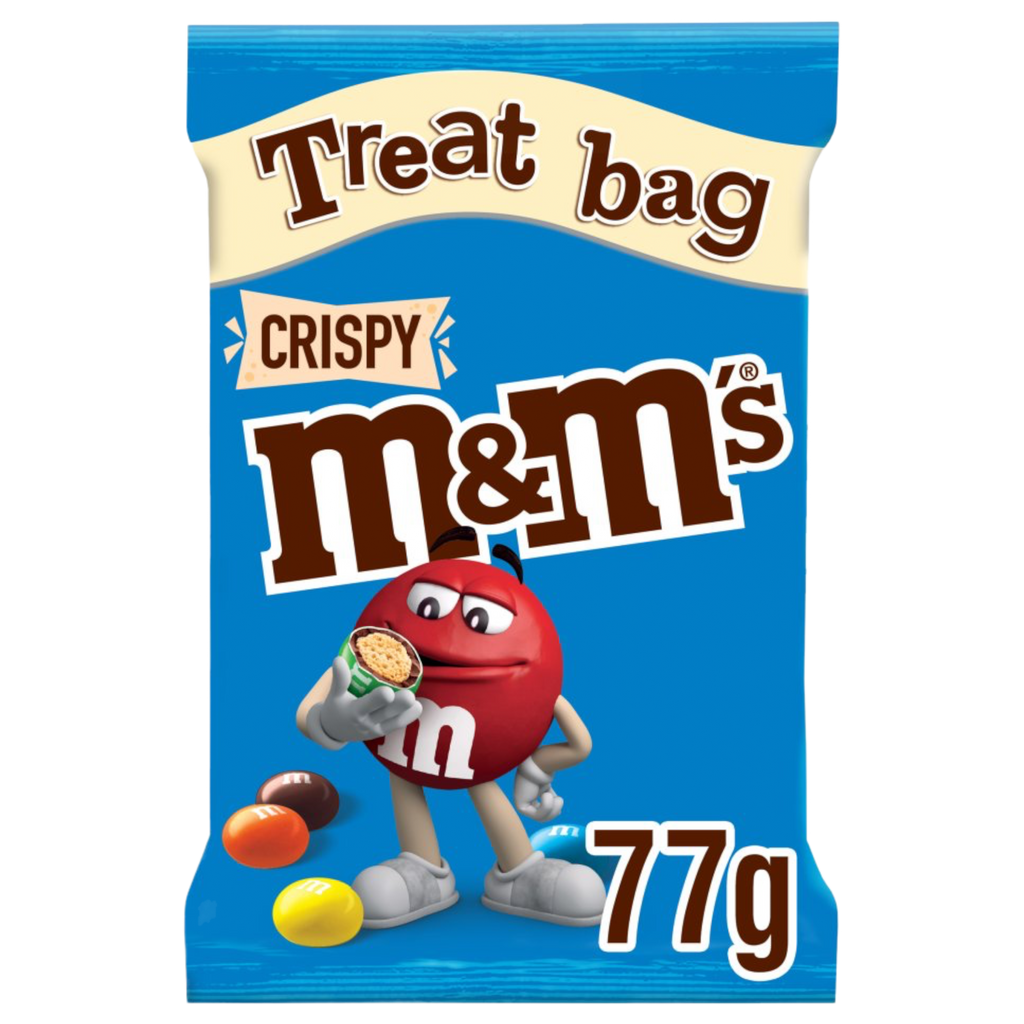 M&M's Crispy Milk Chocolate Treat Bag - 2.7oz (77g)