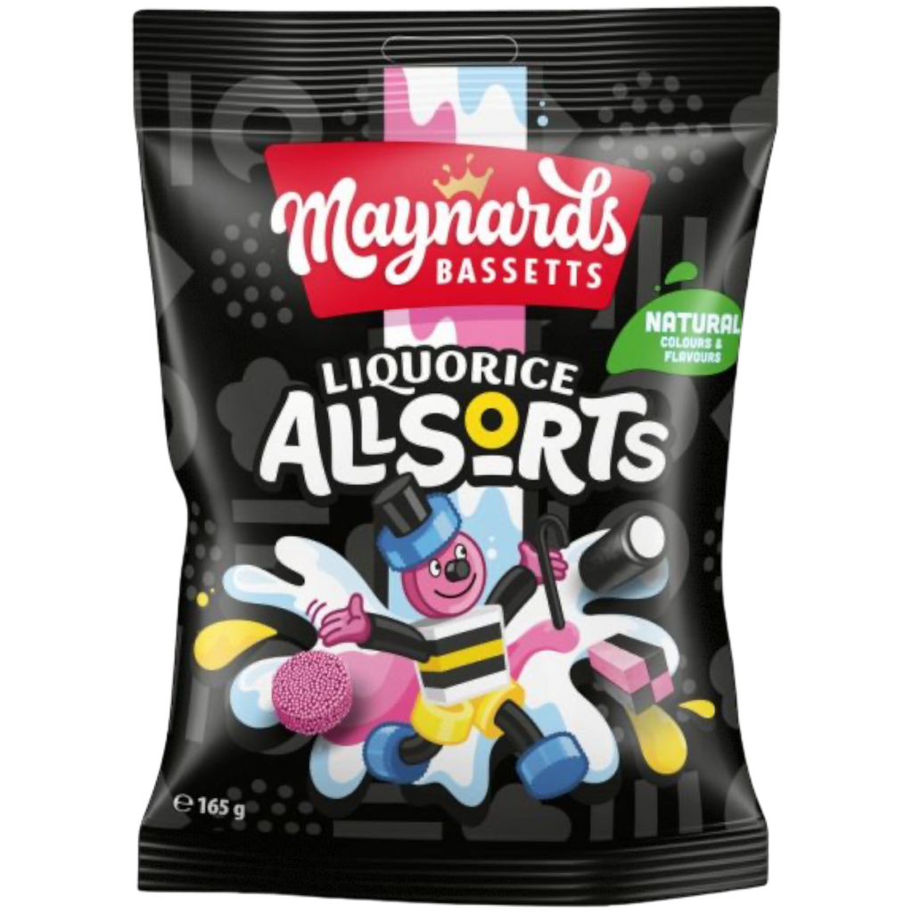 Maynards Bassetts Liquorice Allsorts - 5.8oz (165g)