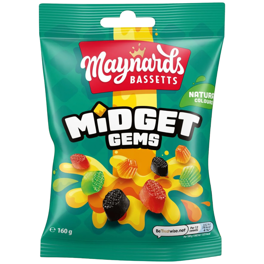 Maynards Bassetts Mini Gems - 5.6oz (160g)