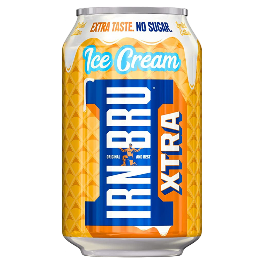 Irn Bru Xtra Ice Cream (Limited Edition) - 11.1fl oz (330ml)